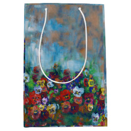 Sacola Para Presentes Média Pansy Gift Bag