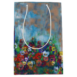 Sacola Para Presentes Média Pansy Gift Bag