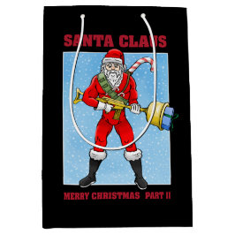 Sacola Para Presentes Média Papai Noel Feliz Natal Parte 2