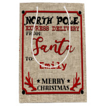 Papais noeis Oficiais Personalizados e Bonitos Sac