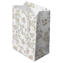Papel de embrulho de flores em aquarela pastel de 