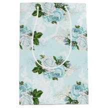 Papel de embrulho Design 1 da Série Água Floral De