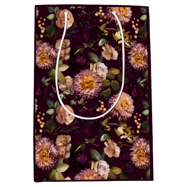 Sacola Para Presentes Média Papel de embrulho para chá de panela sombrio e tem (Frente)