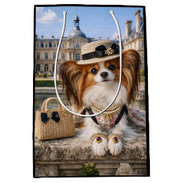 Sacola Para Presentes Média Papillon 