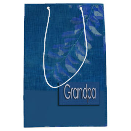 Sacola Para Presentes Média Para o vovô no Dia de os pais