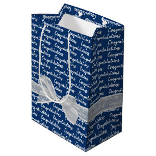 Sacola Para Presentes Média Parabéns De Graduação Com Arco