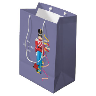 Sacola Para Presentes Média Parabéns pelo desempenho do Balé de dança Nutcr