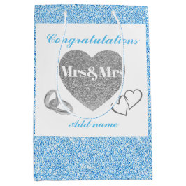 Sacola Para Presentes Média Parabéns personalizados saco de presentes mrs&mrs