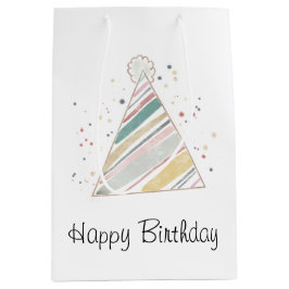 Sacola Para Presentes Média Parabéns, presente