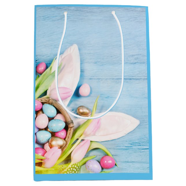 Sacola Para Presentes Média Páscoa (Frente)