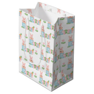 Sacola Para Presentes Média Páscoa - Saco médio do presente