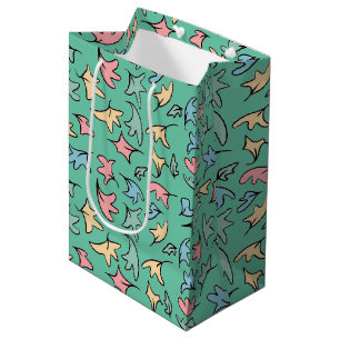 Sacola Para Presentes Média Pastel deixa verde