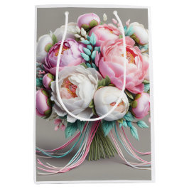 Sacola Para Presentes Média Pastel, por Natasha Us