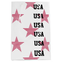 Patriótico EUA Stars Red White Blue Olimpiadas Spo