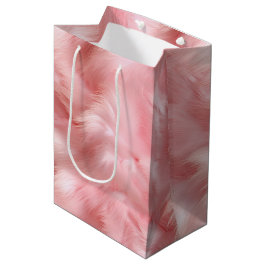 Sacola Para Presentes Média Peles com Mal-Rosa