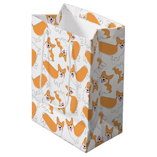 Sacola Para Presentes Média Pembroke Welsh Corgi
