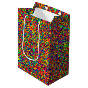Sacola Para Presentes Média Pequeno Splatter - Saco do Presente