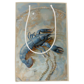 Sacola Para Presentes Média Pérola - Folha de Papel