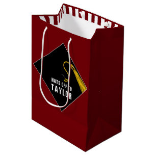 Sacola Para Presentes Média Personalized Graduation Medium Gift Bag