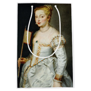 Sacola Para Presentes Média Peter Paul Rubens Retrato de uma Senhora