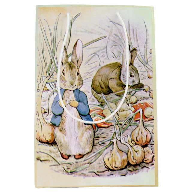 Sacola Para Presentes Média Peter Rabbit (Frente)