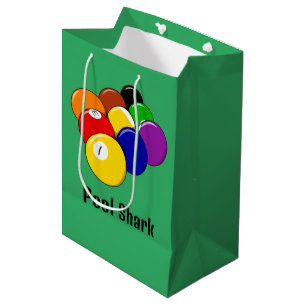 Sacola Para Presentes Média Piscina Billiards Gift Bag