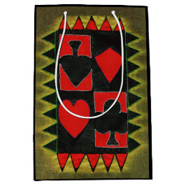 Sacola Para Presentes Média Placas de reprodução design