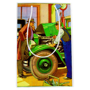 Sacola Para Presentes Média Pneus de balões Kelly Springfield e 1924
