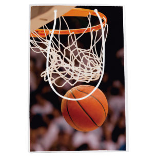 Sacola Para Presentes Média Pontuação de Basquetebol