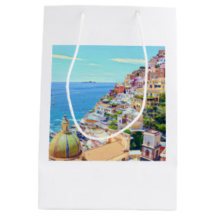 Sacola Para Presentes Média Positano Itália Gift Bag