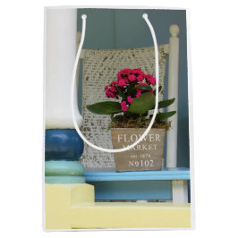 Sacola Para Presentes Média Pote da Flor do Mercado - Vinha de Martha