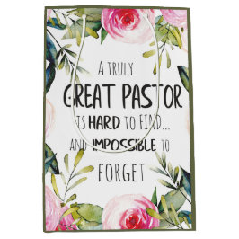 Sacola Para Presentes Média Presente de Aniversário do Pastor