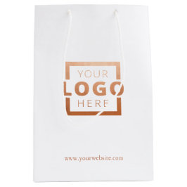 Sacola Para Presentes Média Presente Promocional de Logotipo Personalizado da 