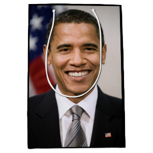 Sacola Para Presentes Média Presidente eleito dos EUA, Barack Obama