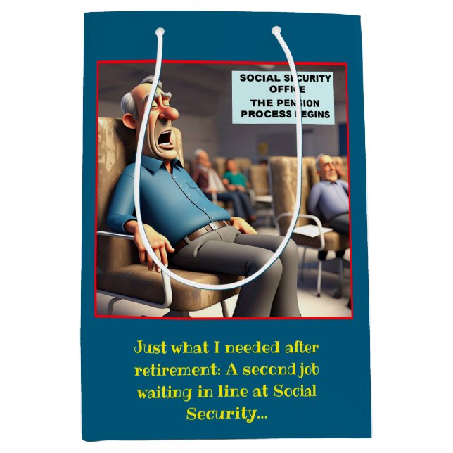 SACOLA PARA PRESENTES MÉDIA " PROCESSO DE REFORMA " (Frente)