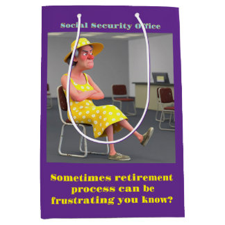 SACOLA PARA PRESENTES MÉDIA " PROCESSO DE REFORMA NO ESCRITÓRIO "