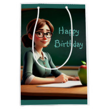 Professor Com Maçã