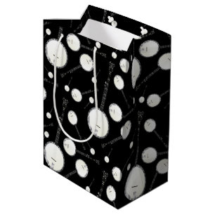 Sacola Para Presentes Média Professor de Música Banjo Musical
