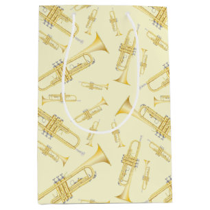 Sacola Para Presentes Média Professor de Música de Trompete