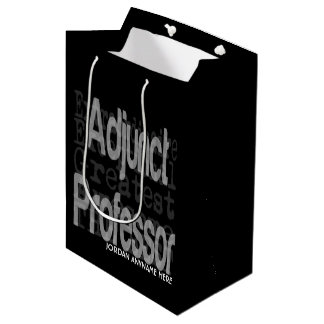 Sacola Para Presentes Média Professor Extraordinário PERSONALIZADO