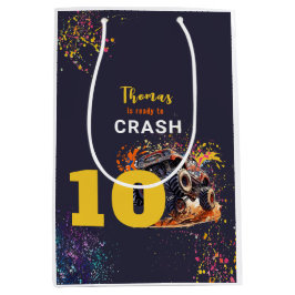 Sacola Para Presentes Média Prontos para bater no caminhão do monstro.