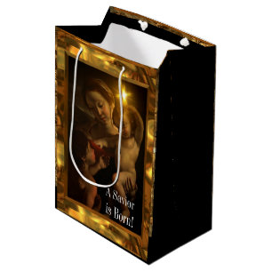 Sacola Para Presentes Média Querido Jesus Glossy