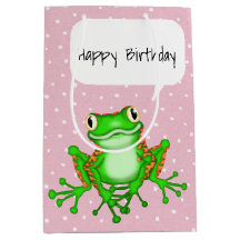Rã Verde em Pontos Coloridos