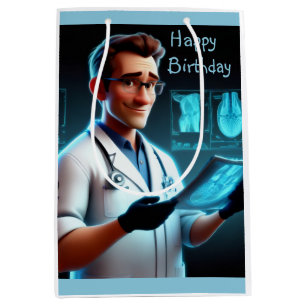 Sacola Para Presentes Média Radiologista