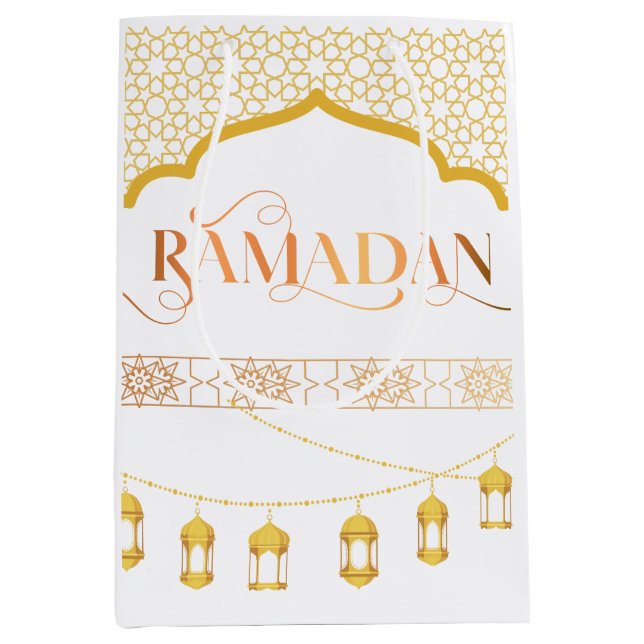 SACOLA PARA PRESENTES MÉDIA RAMADAN (Frente)