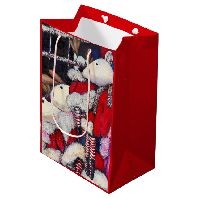 Sacola Para Presentes Média Realidade das Férias (Frente inclinada)