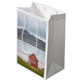 Sacola Para Presentes Média Red Cabin Ramberg Lofoten