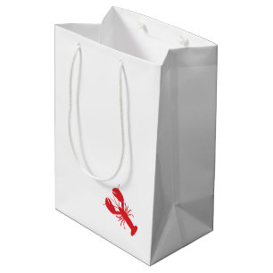 Sacola Para Presentes Média Red Lobster Modern Coaster Viagem