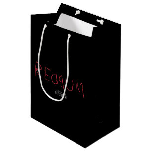 Sacola Para Presentes Média Redrum