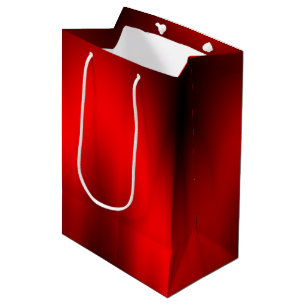 Sacola Para Presentes Média Regal Red Splash